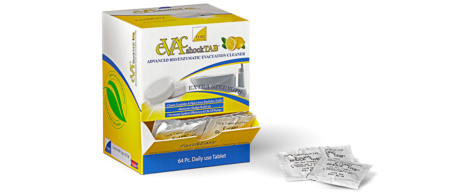 Cory Laboratories Evac Shock Tablets Evacuation Cleaner